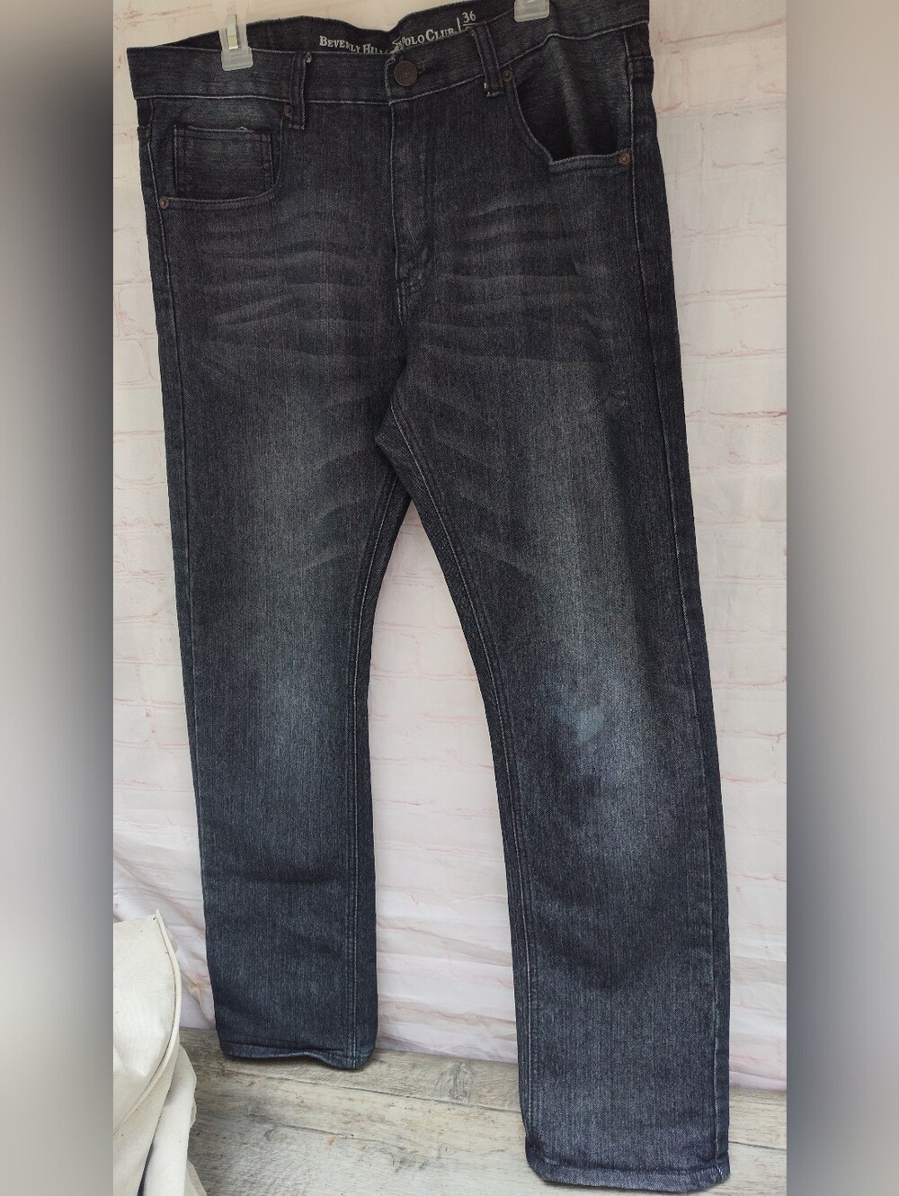 Beverly Hills Polo Club Straight Blue Jeans 36x32